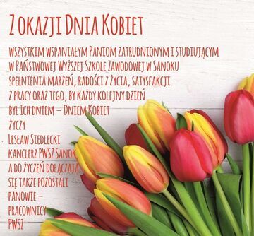 Wszystkiego najlepszego z okazji dnia kobiet