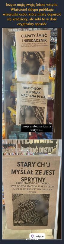 Witryna sklepu w Jeżycach