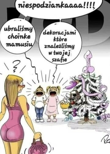 Nie zapomnijcie ubrać choinki