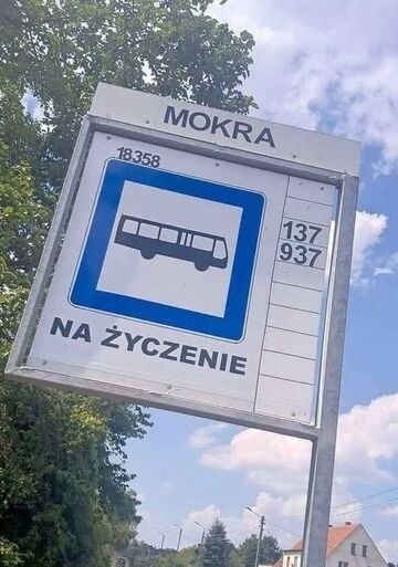 "Mokra na życzenie" 😉