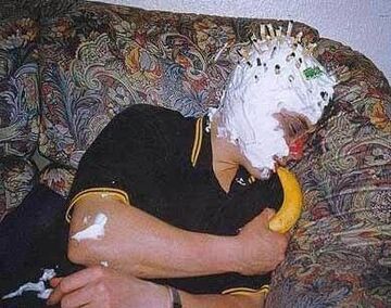 umazany z bananem