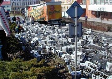 Pilsner - piwka się potłukły