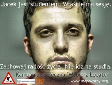 Jacek jest studentem
