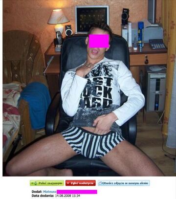 Mateusz playboy z naszej klasy