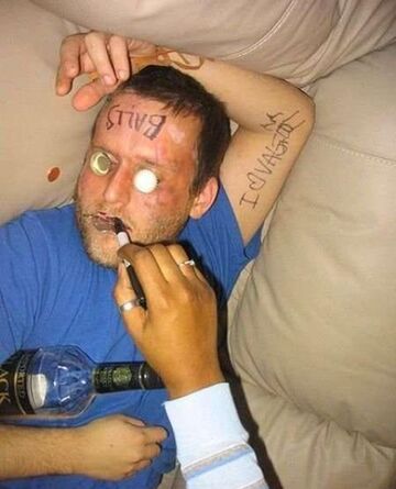 Nie zasypiaj pijany przy kobiecie