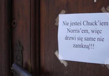 Nie jesteś Chuck'iem Norris'em