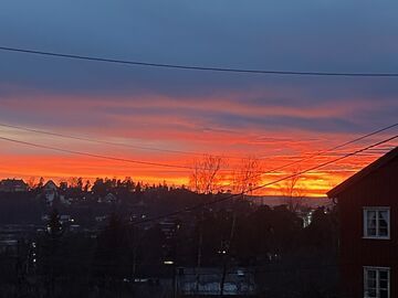 Taki zachód dzisiaj był