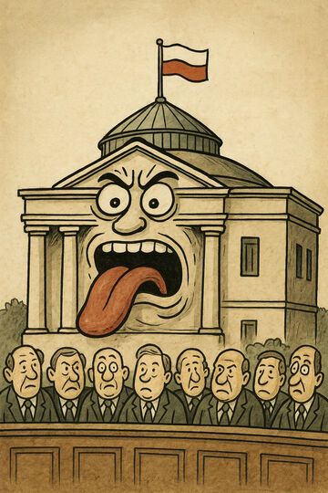 Karykatura sejmu #1