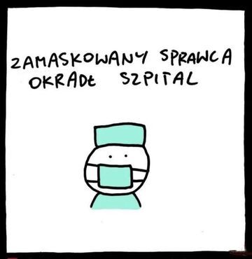 Zamaskowany sprawca okradł szpital