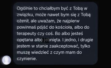 Jestem w stanie zaakceptować