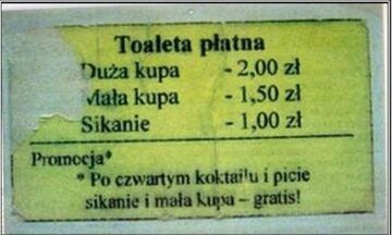 Toaleta płatna