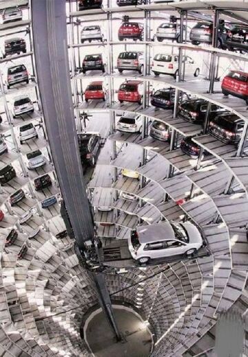 parking wielopoziomowy