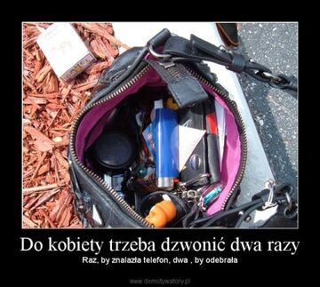 Do kobiet trzeba dzwonić dwa razy