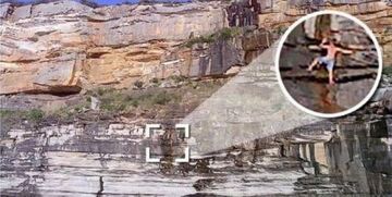 Ekstremalna wspinaczka na klifie