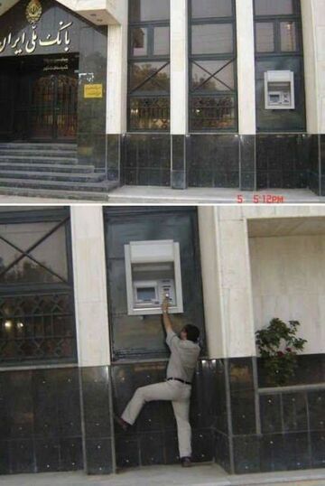 Bankomat dla olbrzymów