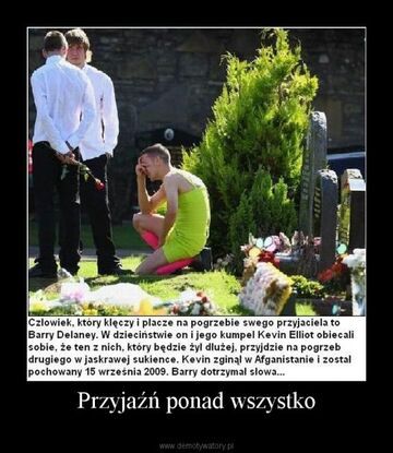 Przyjaźń ponad wszystko