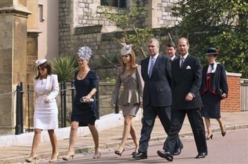 Rodzinka Williama idzie do kościoła