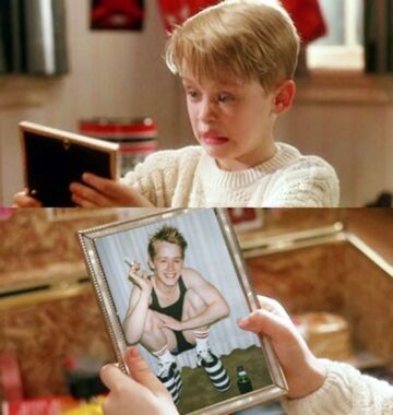 Kevin sam w domu - Fotografia