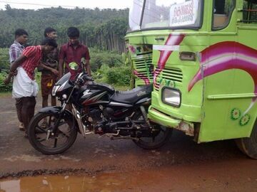 Jak jeździsz durniu?!