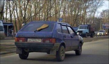 Niewiarygodna wycieraczka