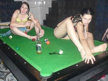 Takie tam, na stole bilardowym