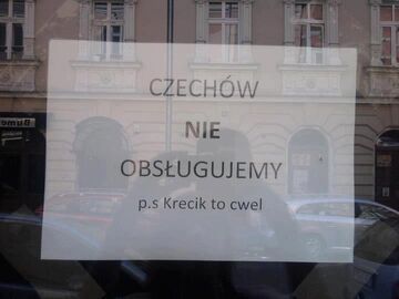 Czechów nie obsługujemy
