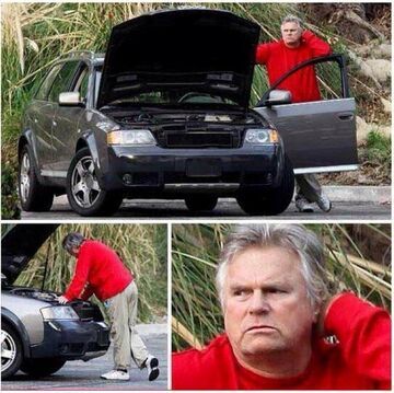 MacGyver nie potrafi naprawić samochodu