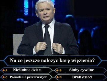 Kaczyński w milionerach