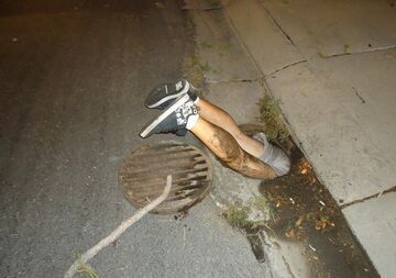 Takie tam: w studzience