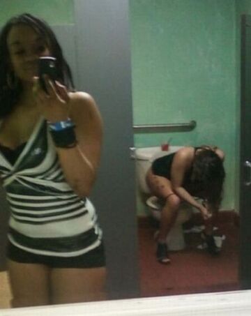 Girl Self Shot Fails