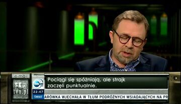 Pociągi się spóźniają, ale strajk zaczęli punktualnie
