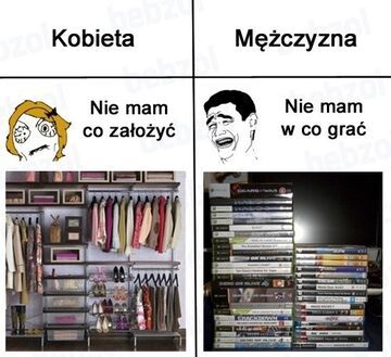 Kobieta vs Mężczyzna