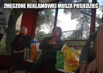 Zmęczone reklamówki
