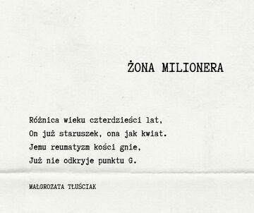 Żona milionera