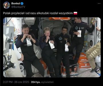 Polak na ISS