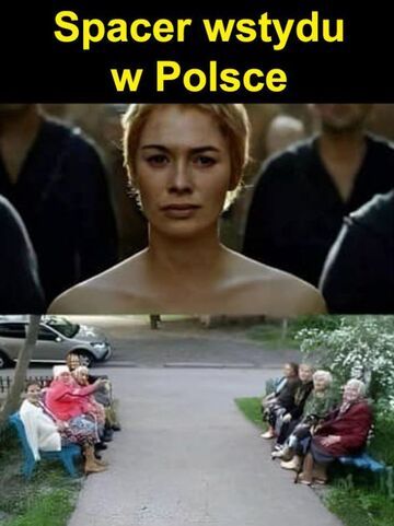 Spacer wstydu w Polsce