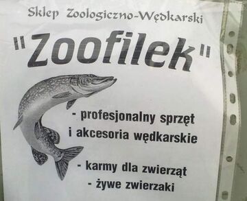 Sklep Zoologiczno-Wędkarski "Zoofilek"