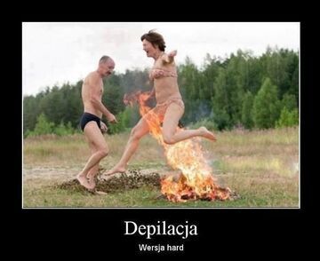 Depilacja wersja Hard