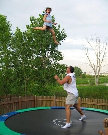 Tatuś jak odbije, to...