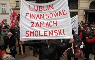 LUBLIN FINANSOWAŁ ZAMACH SMOLEŃSKI