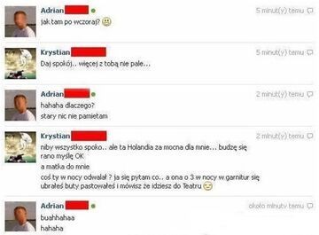 Palenie - Wyjście do Teatru