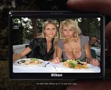 Nikon S60 - Wykrywa...