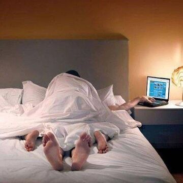 internet w sypialni
