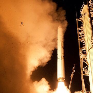 Żaba w kadrze NASA