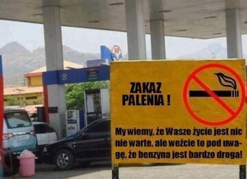 ZAKAZ PALENIA!