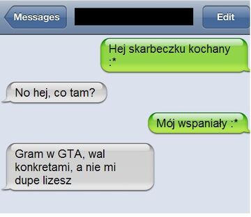 Hej skarbeczku kochany :*