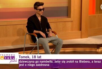 Tomek, lat 18 - Polski Justin Bieber - Rozmowy w Toku