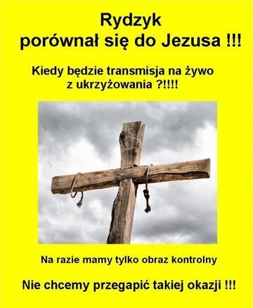 Ojciec Tadeusz Rydzyk porównał się do Jezusa