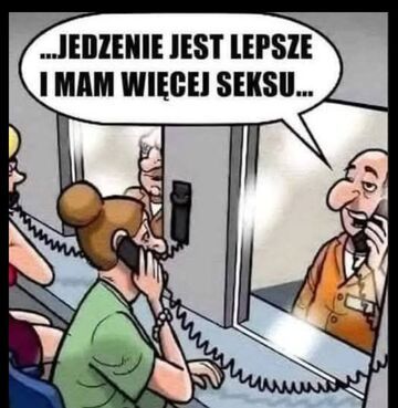 ... jedzenie jest lepsze i mam więcej