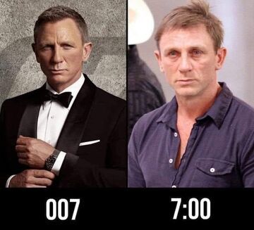 Agent 007 o 7:00